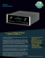 McIntosh MCD-201 - Brochure 